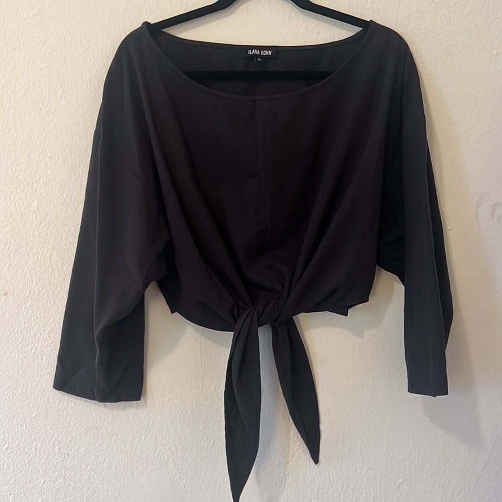 Ilana Kohn Gina Tie-front Top